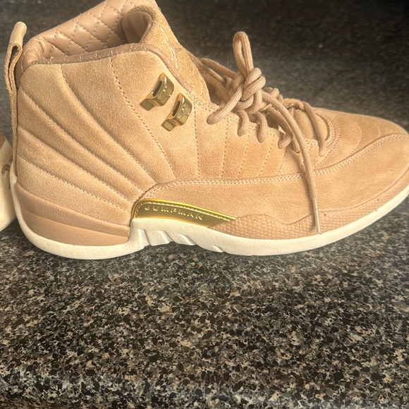 Jordan 12 Retro Vachetta Jumpman 23 retro punk women’s athletic shoes - Picture 13 of 16